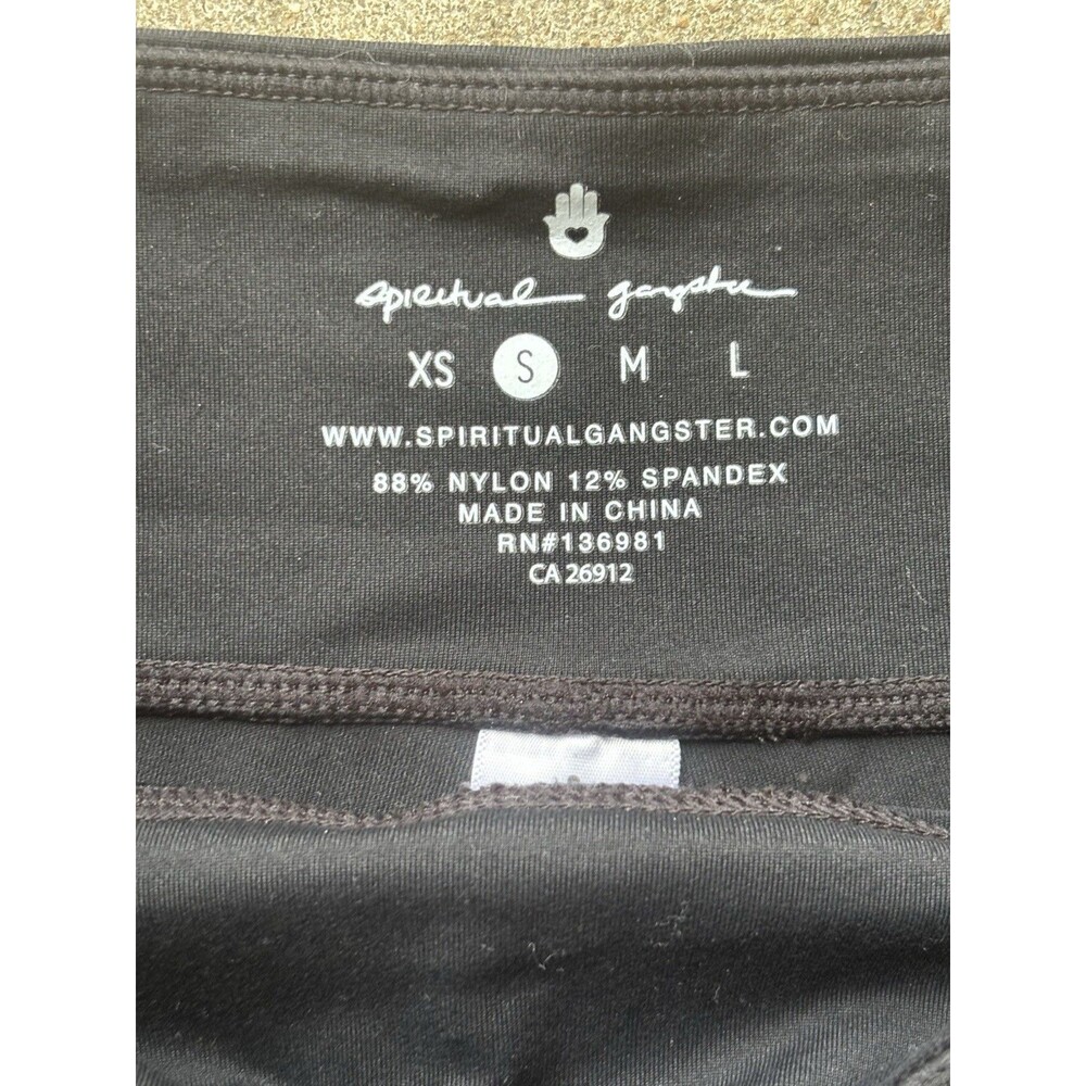 Spiritual Gangster Grateful Arch Hatha Yoga Shorts Size Small - Picture 8 of 10